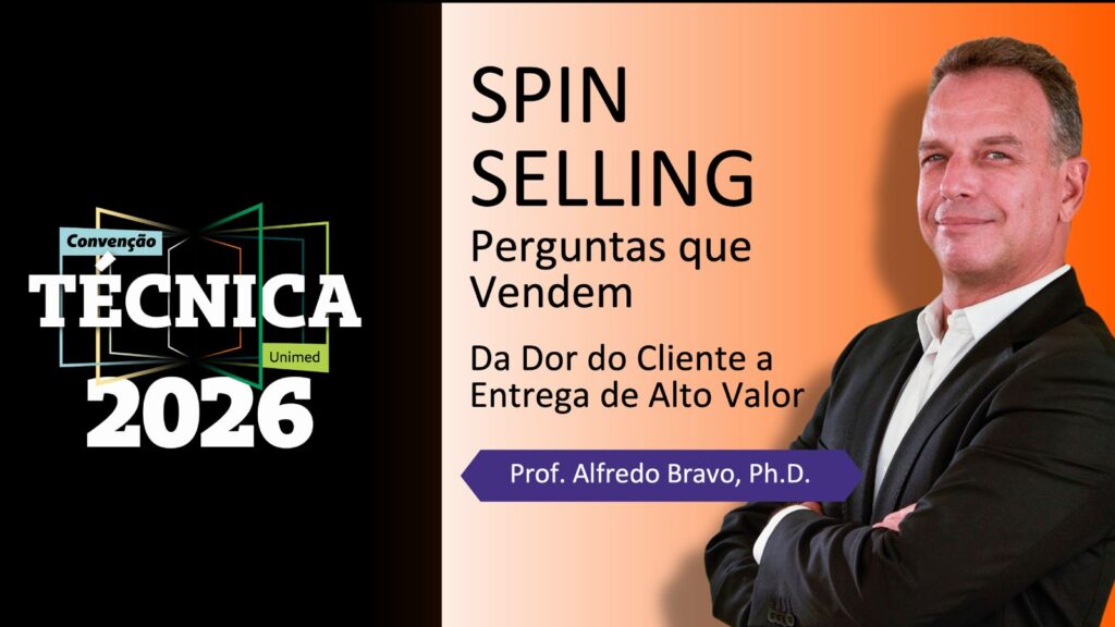 Palestra Spin Selling na Convenção Técnica Unimed 2026