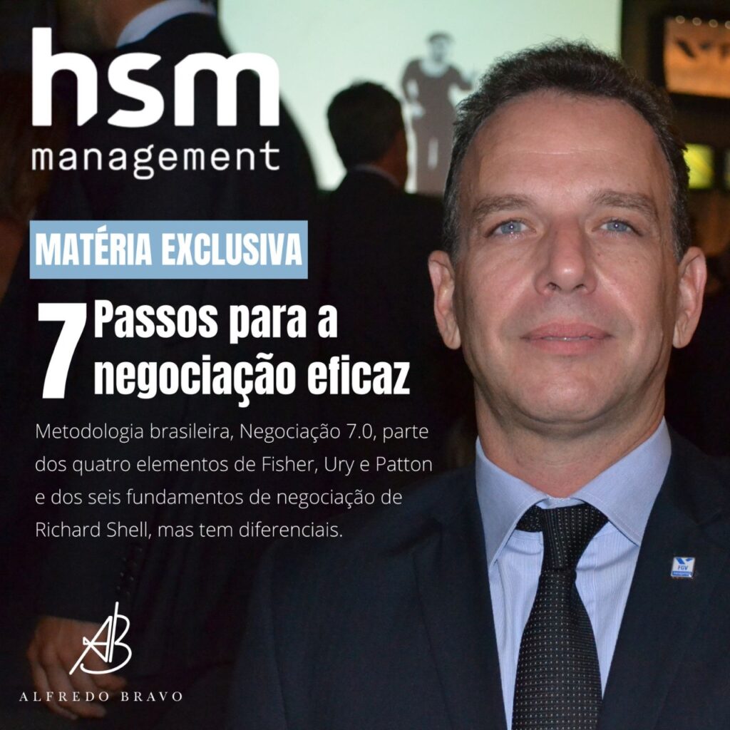 Artigo HSM – 7 passos para a negociação eficaz