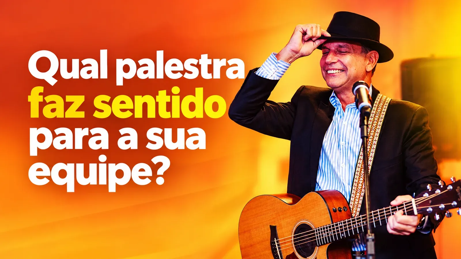 Como escolher uma palestra corporativa que faça sentido para sua equipe