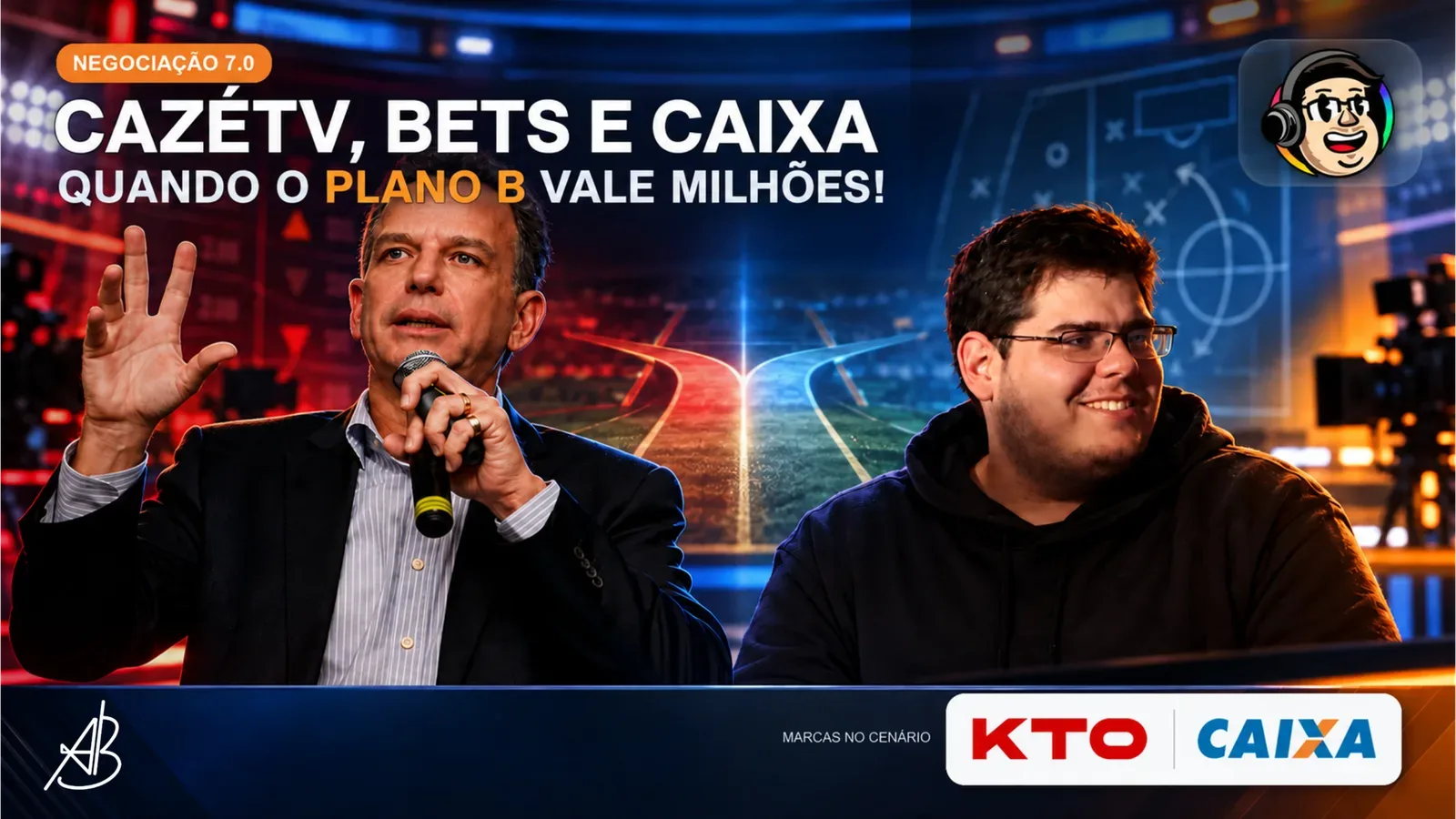 CazéTV, Bets e Caixa: quando o Plano B vale milhões!
