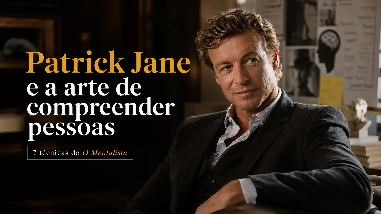 Patrick Jane: 7 técnicas de O Mentalista para compreender pessoas e solucionar problemas