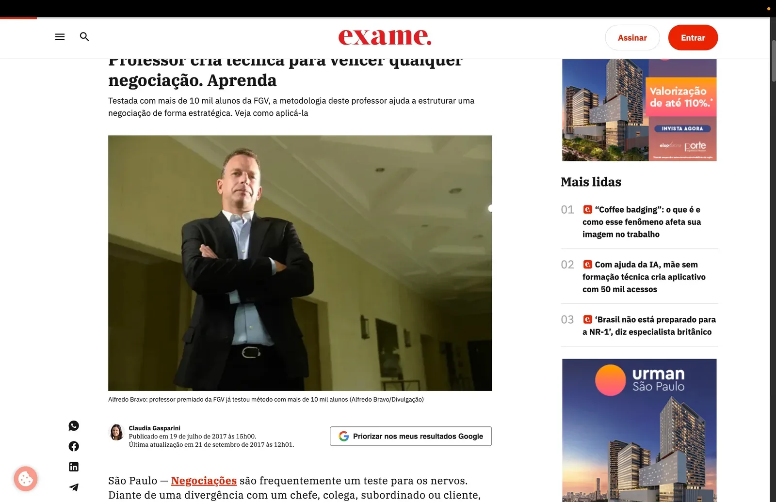 Professor cria técnica para vencer qualquer negociação. Aprenda