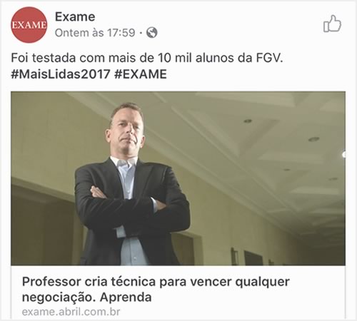 Alfredo Bravo tem artigo entre os 10 mais lidos da Exame