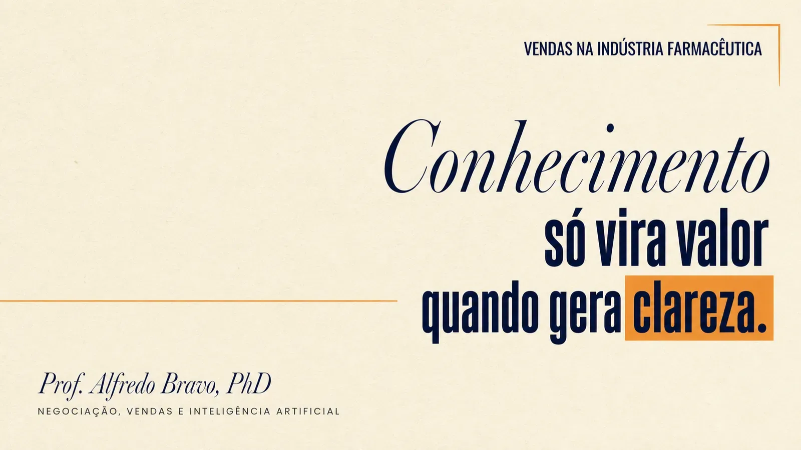 Na indústria farmacêutica, informação demais também pode esconder valor.
