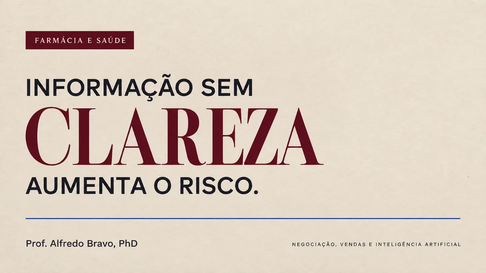 No setor farmacêutico, explicar mais pode convencer menos