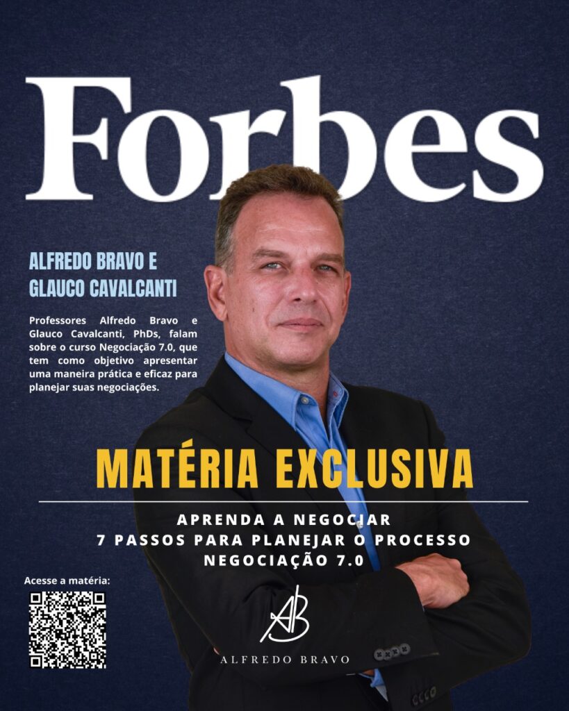 Matéria na Forbes – Aprenda a negociar: 7 passos para planejar o processo